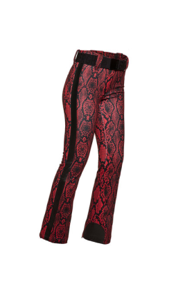 Diamond Ski Pant Red Python