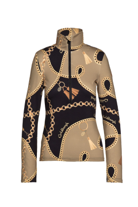 Treasure Ski Pully Chain Gold Front