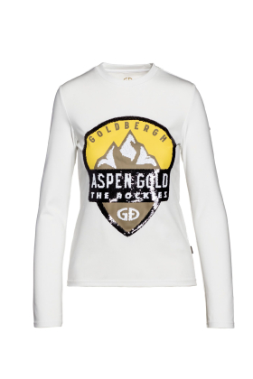Aspen Longsleeve Top White Front
