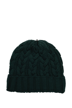 Lindo F Charlie Cable Hat Emerald