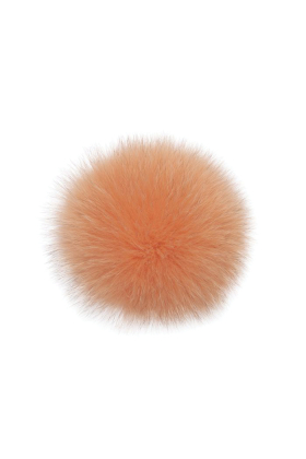 Fox Fur Pom Creamsicle