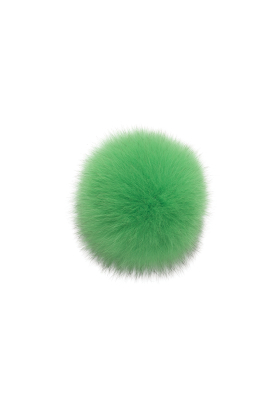 Fox Pom Electric Green