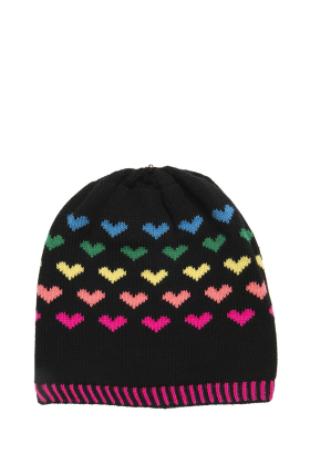 Hailey Hat - Black Neon