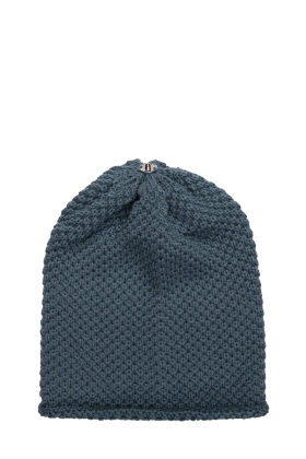 Lindo-F-Merino-Wool-Blue-Spruce-Waffle-Toque-Beanie-Hat
