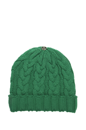 Charlie Cable Hat - Bottega Green