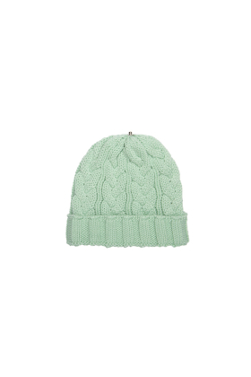 Lindo-F-Merino-Wool-Mint-Infant-Cable-Toque-Beanie-Hat