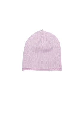 Lindo F Merino Wool Petal Pink Glossy Infant Toque Beanie Hat