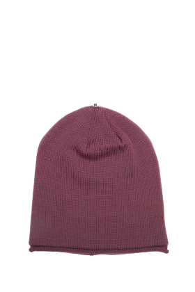 Glossy Hat - Plum
