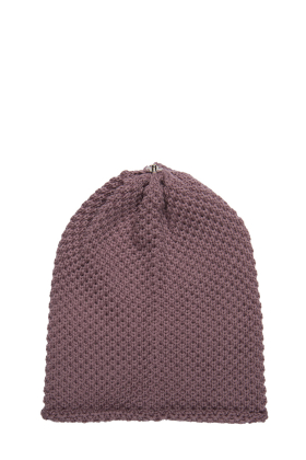Lindo-F-Merino-Wool-Rosy-Mauve-Waffle-Toque-Beanie-Hat