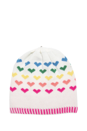 Hailey Hat - White Neon