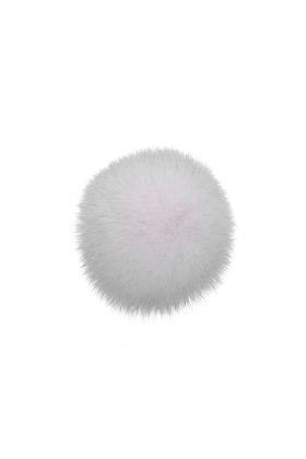 Blue Fox Fur Pom Sale