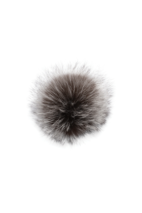 Silver Fox Pom Natural