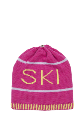 Lindo F Merino Wool Popsicle 2 ski Toque Beanie Hat