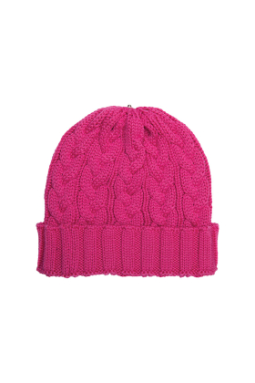 Lindo F Charlie Cable Hat Toddler Popsicle Pink