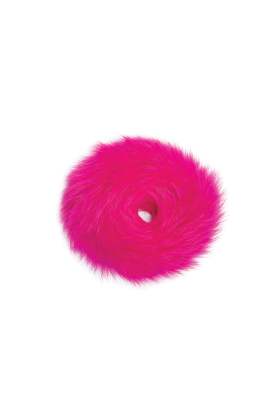 Rabbit Scrunchie Passion Pink