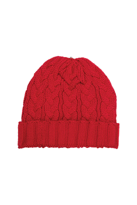 Lindo F Charlie Cable Hat Toddler Ski Patrol